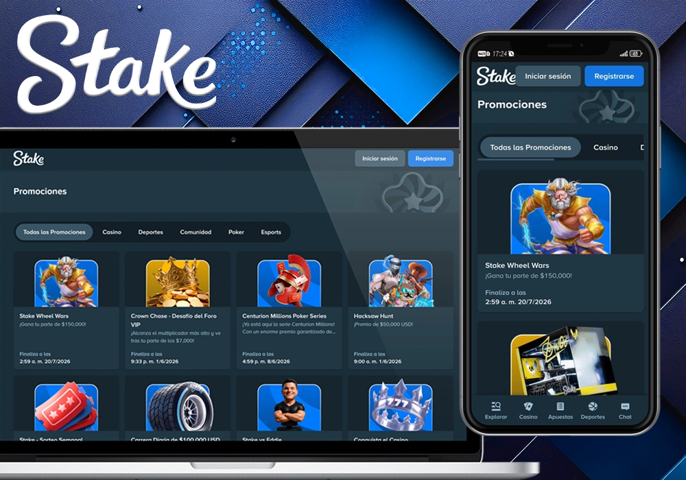 Bonos y promociones de Stake